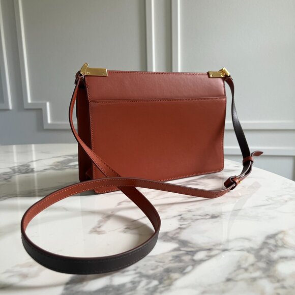 NWT - Marni Trunk Slim Shoulder Bag - Brick Red🤎❤️ - Picture 7 of 9